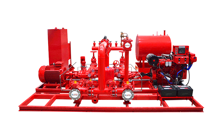 UL Fire Pump Set (Electric +diesel +jockey pump)